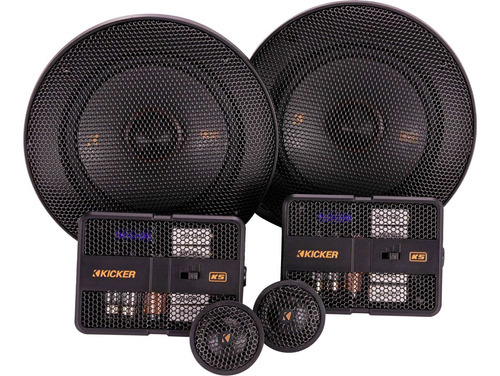Componentes Kicker 5 1/4 Pulgadas Kss 504 Parlantes Tweeter Color Negro