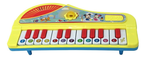 Mini Teclado Piano Musical Infantil Disney Baby Mickey
