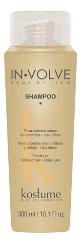  Shampoo Reparación Involve Semi Di Lino Kostume 300 Ml