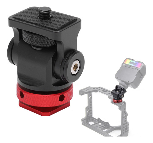 Imagen 8 de 10 de Adaptador Mini Trípode Tornillo De 1/4 Pulgadas Cabeza De Bo