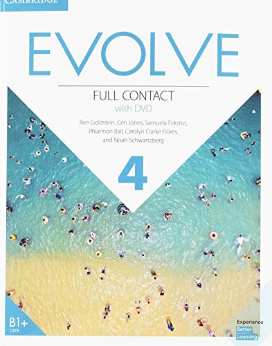 Libro Evolve Level 4 Full Contact With Dvd De Vvaa Cambridge