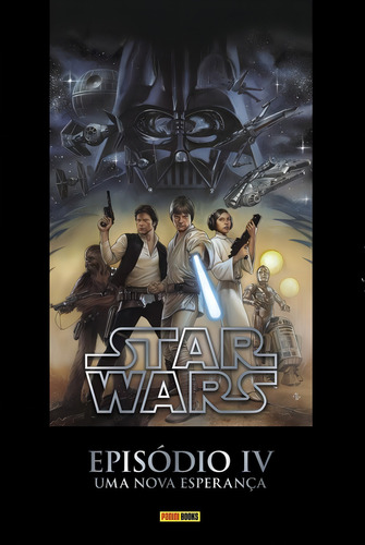 Star Wars: Episódio IV: Uma Nova Esperança, de Thomas, Roy. Editorial Panini Brasil LTDA, capa dura em português, 2016