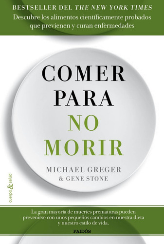 Comer Para No Morir - Greger Michael / Stone Gene