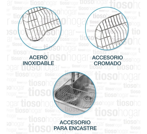 Escurreplato Caselm Secaplatos Canasto Johnson Luxor Mini 55