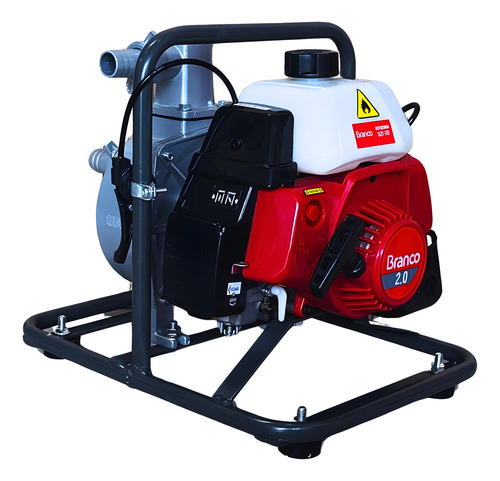 Motobomba Branco 2,0cv Autoescorvante Gasolina 9.000 L/h