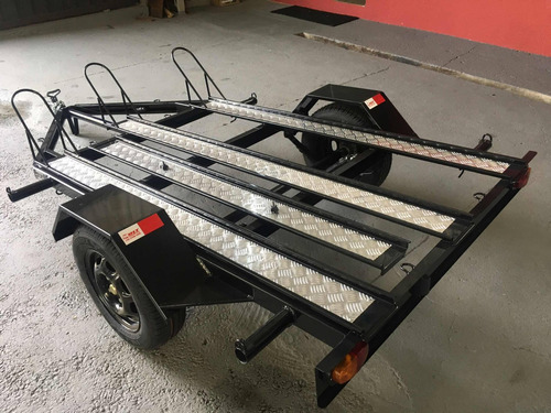 Carretinha Para Moto Reboque Carreta Com Led Campinas Sp
