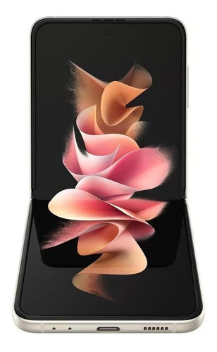 Samsung Galaxy Z Flip3 256gb 5g Creme Bom - Celular Usado Creme (Recondicionado)