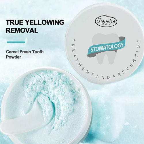 Y Dientes Amarillos, Aliento Fresco Cuidado Bucal Tooth Grai