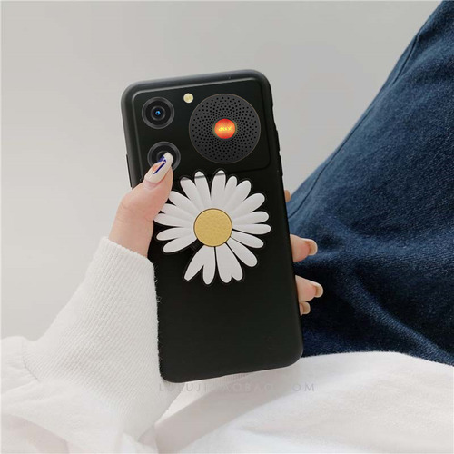 Cnn Funda For Nubia Music Suave Silicona Crisantemo