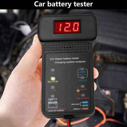 Probador De Batería 12v Automotriz Probador De Carga De Bate