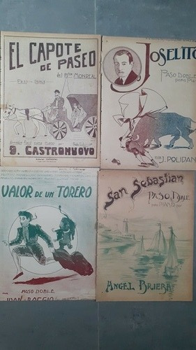 Imagen 3 de 4 de Antiguas Partituras. Lote De 16. 51924.