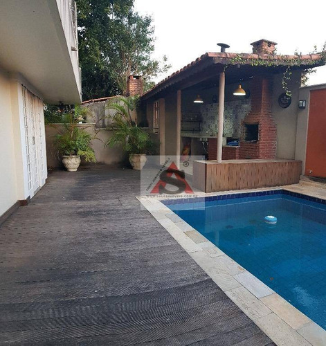 Sobrado Com 4 Dormitórios À Venda, 401 M² Por R$ 1.850.000,00 - Brooklin Paulista - São Paulo/sp - So3932