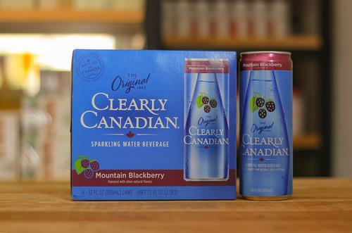 Clearly Canadian Sparkling Water 355ml 6pack