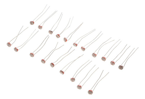 20pcs Photoresistor Gl5516 Ldr Photo Resistors Resistores