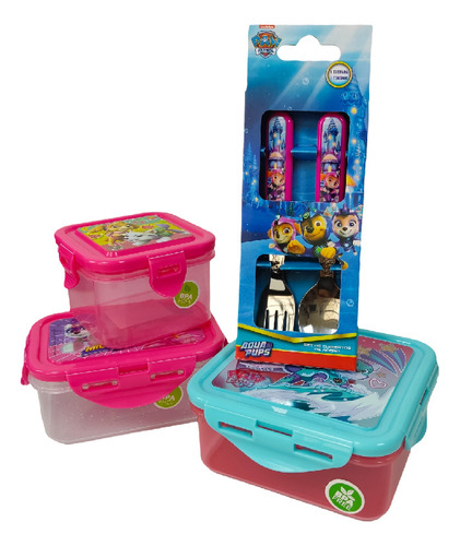 Paw Patrol M Set Tapers + Cubiertos