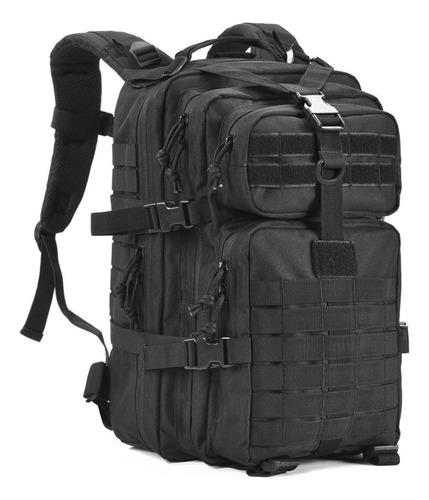 Mochila Tactica Militar 11 X18 X12  - 34 Litros Negro