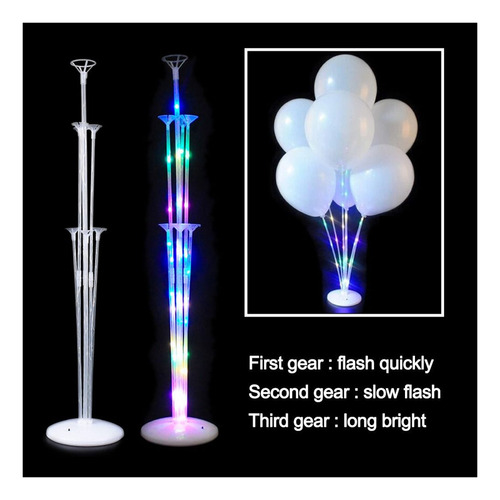 Globos Inflables Con Soporte De Columna, 7 Tubos, Para Adult
