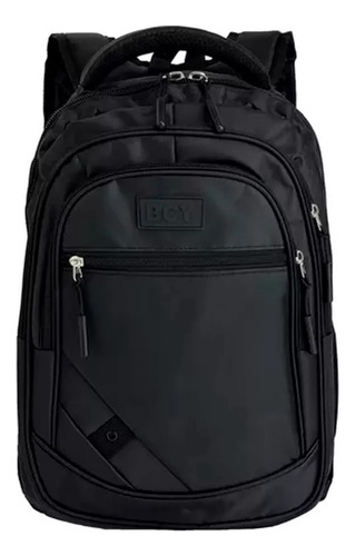 Mochila Impermeable Hombre Mujer Deportiva Escolar Liviana Color Negro 410002