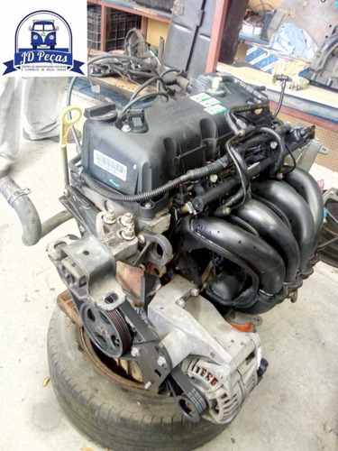 Motor Zetec Rocam 1.6 Flex ( C/ Nf E Baixa )