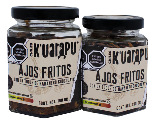 Super Kit Habaneros, Machas, Botanera,ajos En 190 Y235 Gr