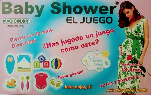 Juego De Mesa Baby Shower