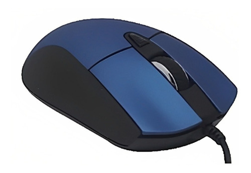 Mouse Naceb Na-0115a Usb Azul