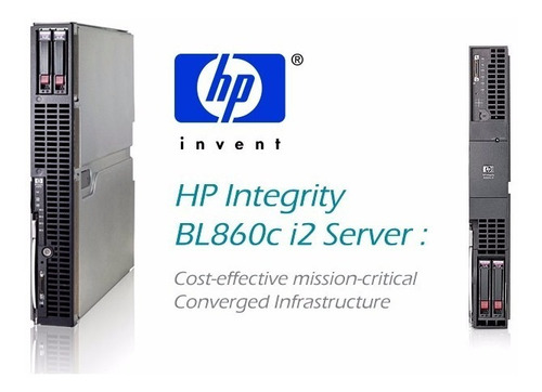 Servidor Blade Hp Lamina Bl860c 2 Itanium Dual / 16gb / 300g