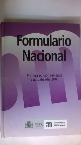 Libro Formulario Nacional Medicamentos Y Productos Sanitario
