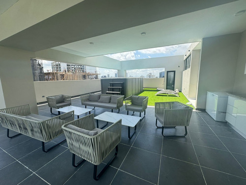 Alquilo Y Vendo Apartamento Con Area Social De 2 Habitaciones En Naco