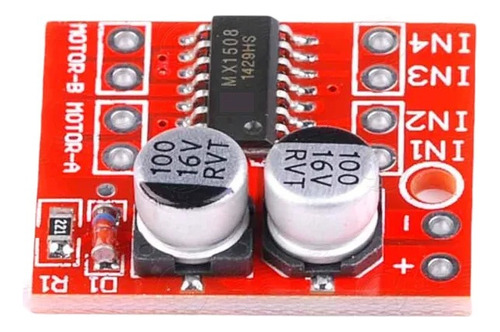 Driver De Motor H Bridge Mx1508 Mini L298n Dual Pwm De 4