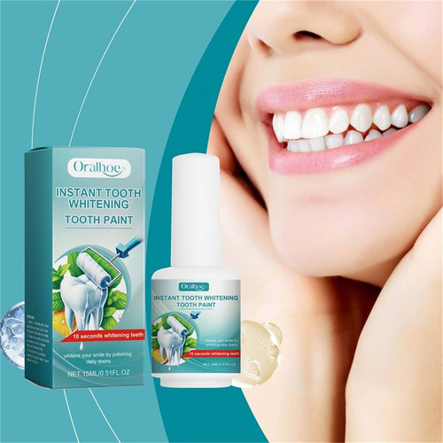 H Tooth Paint Tooth Polish Up Tinta Instantânea Para Dentes