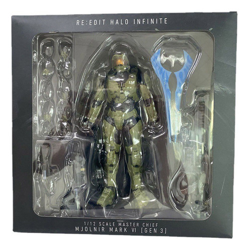 F Muñeca Móvil Halo Infinite Sergeant Hecha A Mano