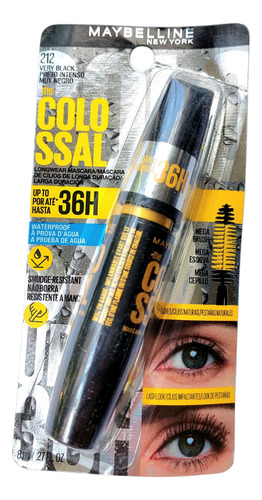 Rimel Maybelline Colossal 36h Waterproof 212 Verry Black