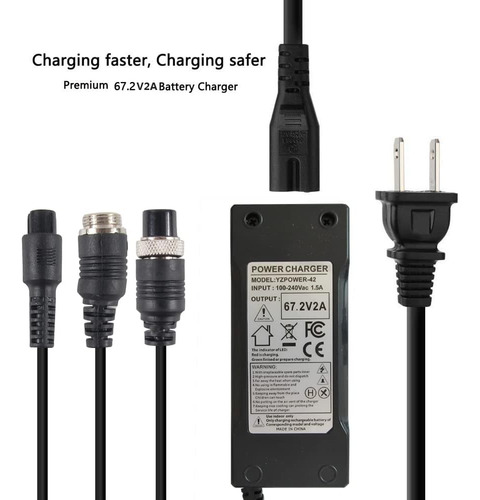 Fuente De Alimentación 67.2v 2a 16s Para Batería De Litio Co