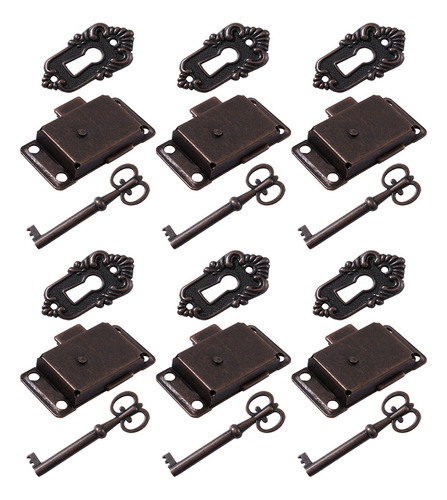 Z Cerradura Para Muebles Antiguos Skeleton Keys