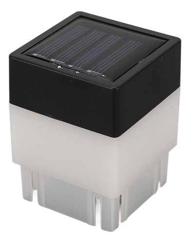Tapa Led Para Poste De Valla Con Energía Solar, Impermeable