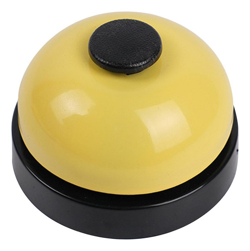 4 Sino De Mesa Para Chamada De Jogo, Amarelo Preto