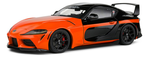 Toyota Gr Supra 2024 1:18 Solido Laranja