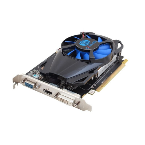 Trajeta Grafica 2gb Ddr5 Gamer Gama Media / R7 350 Sapphire (Usado)