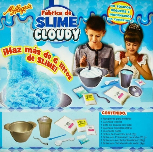 Fabrica De Slime Cloudy, Juguetes Mi Alegría