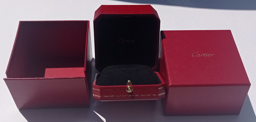 Original Estuche Caja De Anillo Trinity Love Modelo Reciente