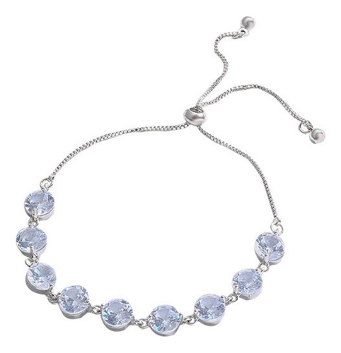 Crystal Zirconia Pull-out Bracelet