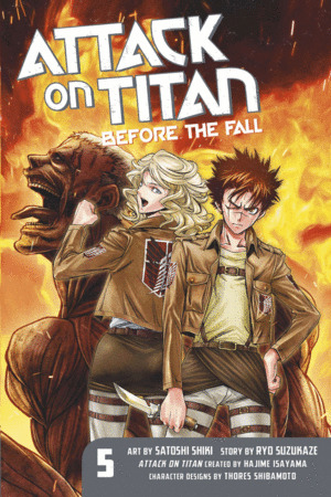 Libro Attack On Titan: Before The Fall. Vol 5