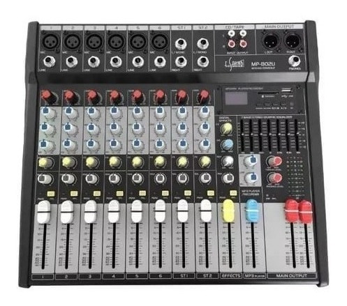 Consola E-sound Mp-802u  Cuotas