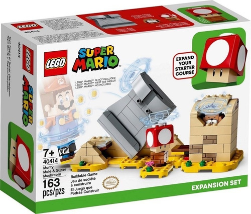 Lego 40414 Super Mario Monty Mole & Super Mushroom Expansion
