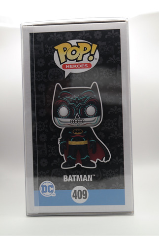 Funko Pop! Batman Dia De Los Muertos #409 Glows In The Dark (Usado)