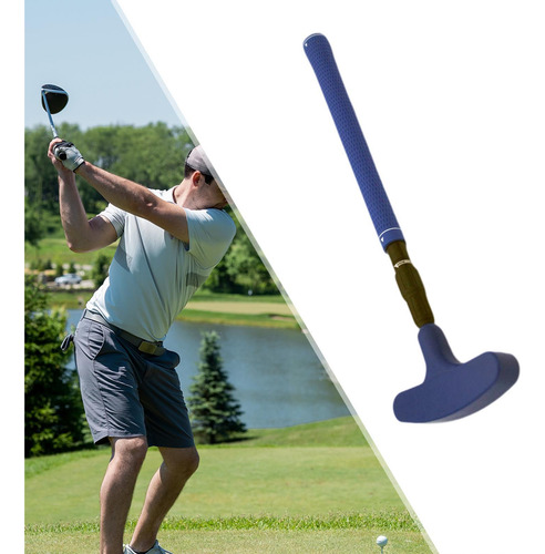 Putter De Golf Retráctil Que La Práctica De La Y El Azul