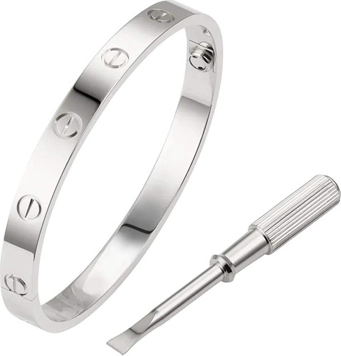 Qazxs Love Bracelet Promise With Screw Design Love Bangle Hi