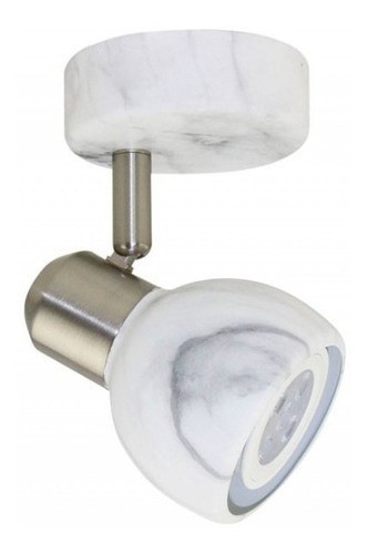 Lampara Aplique Mármol Deco Carrara 1 Luz Dicro Gu10 P/led