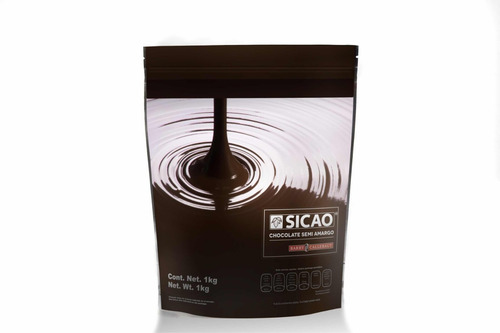 1kg Chocolate Semi Amargo Callebaut Sicao Reposteria Chef